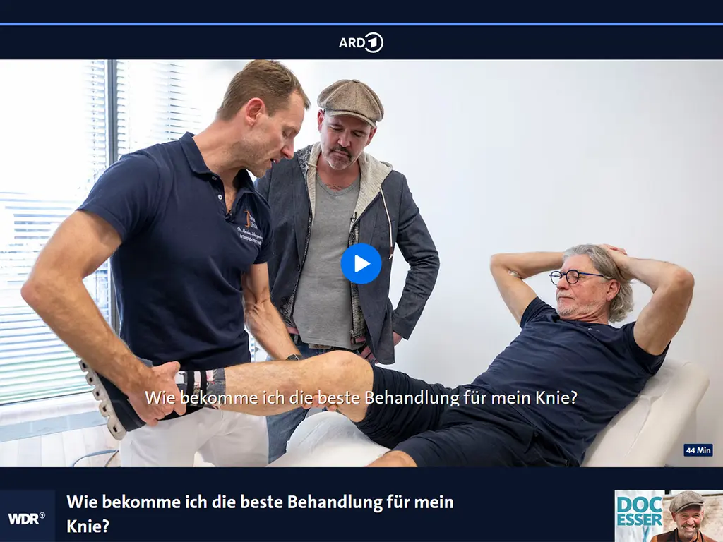 Wie bekomme ich die beste Behandlung für mein Knie?