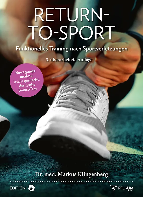 Buch Return-to-Sport - Dr. med. Markus Klingenberg