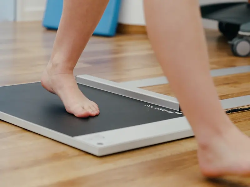 Fußabdruckmessung (Pedobarographie)