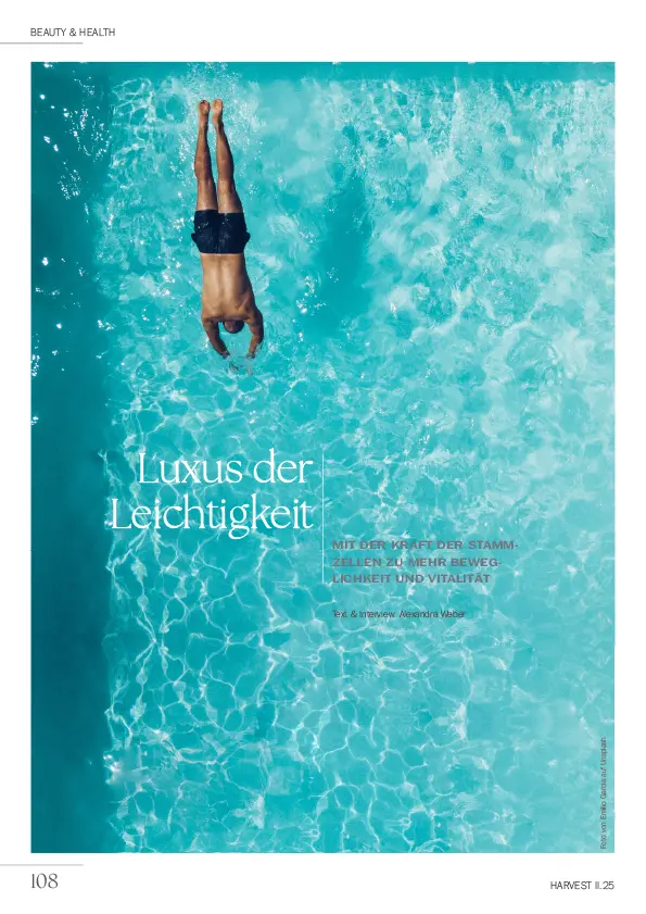 Mit der Kraft der Stammzellen zu mehr Beweglichkeit und Vitalität